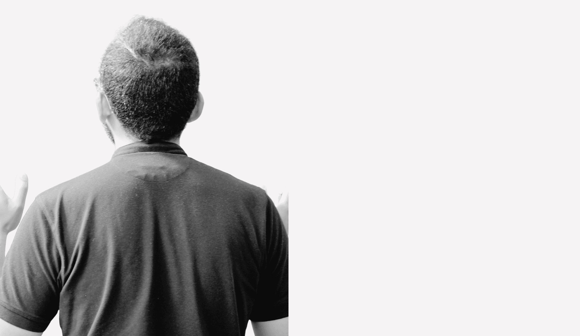 Personne marchant vers la liberté